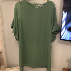 Naked Zabra Green TShirt Style Dress